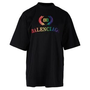 Apparel T Shirt Balenciaga Multicolor BALENCIAGA MULTI COLLOR